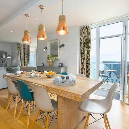 Apartment Luxury Lumiere, Sea Views, 3 Bedrooms, Parking St Ives (Cornwall)